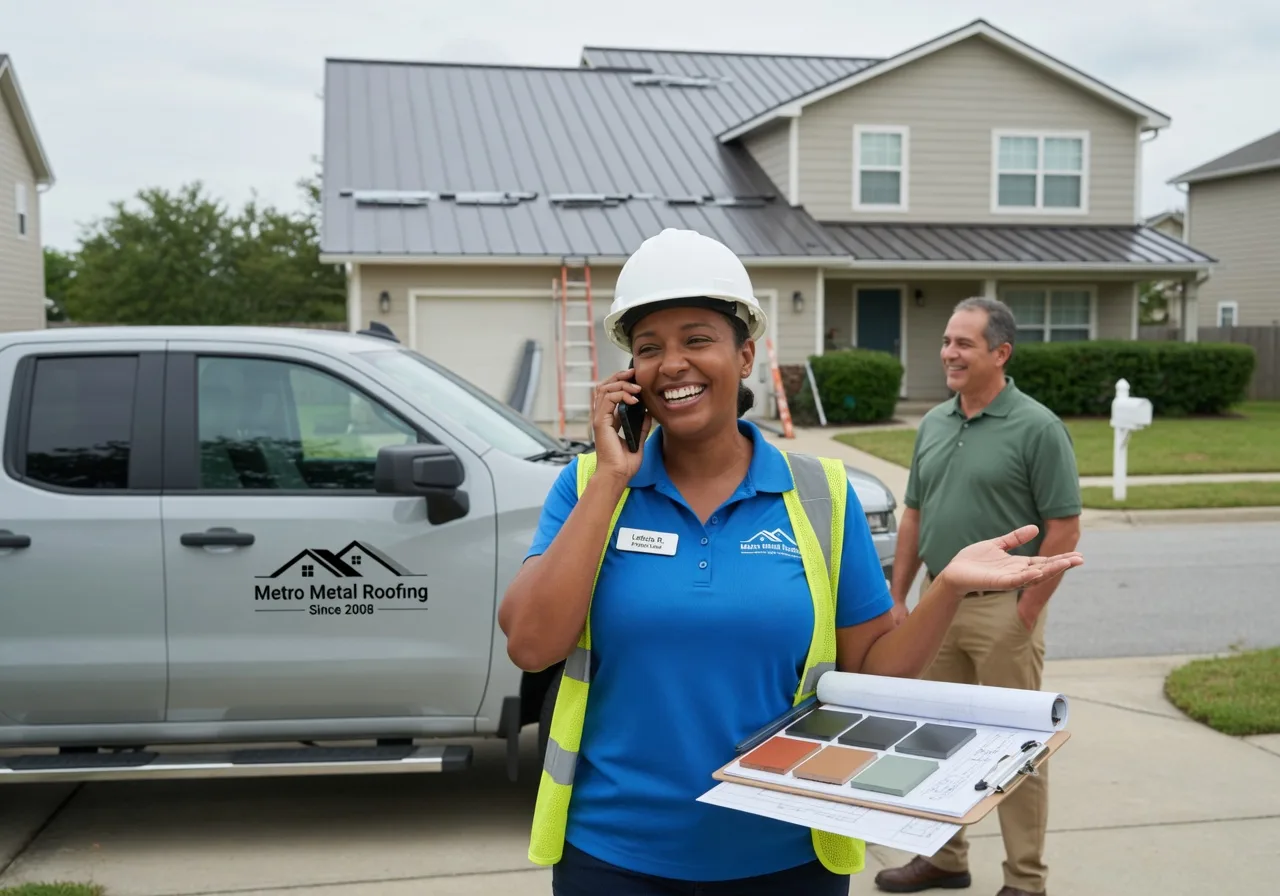 Storm Damage Metal Roof Repair in Minersville, PA